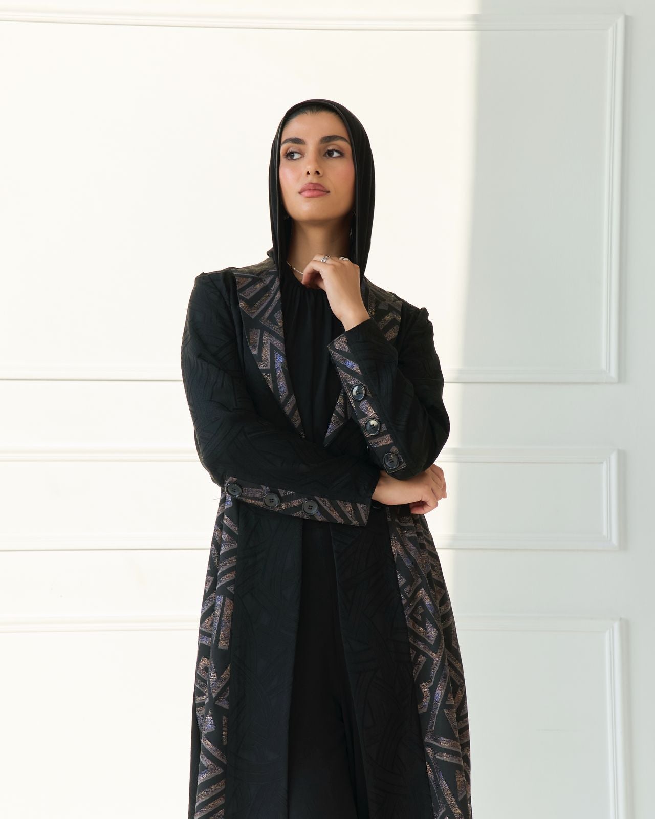 Kenz Blazer Abaya