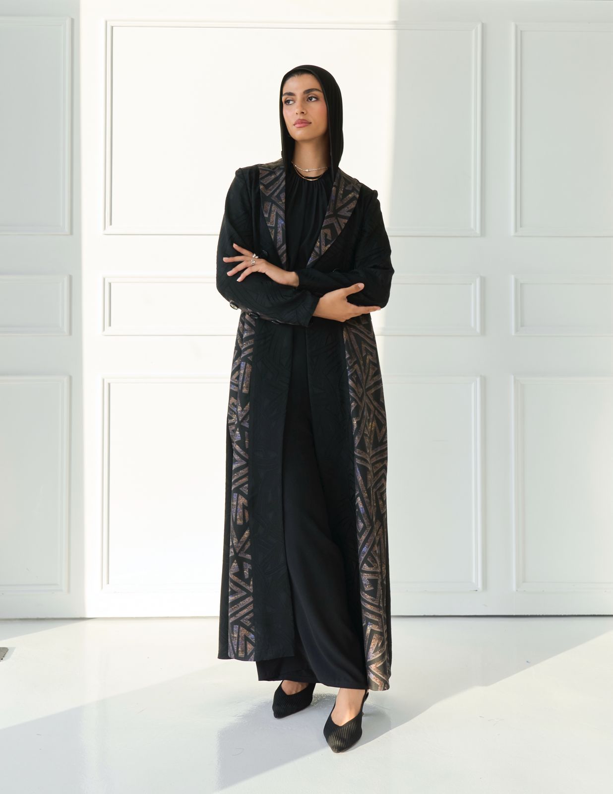 Kenz Blazer Abaya