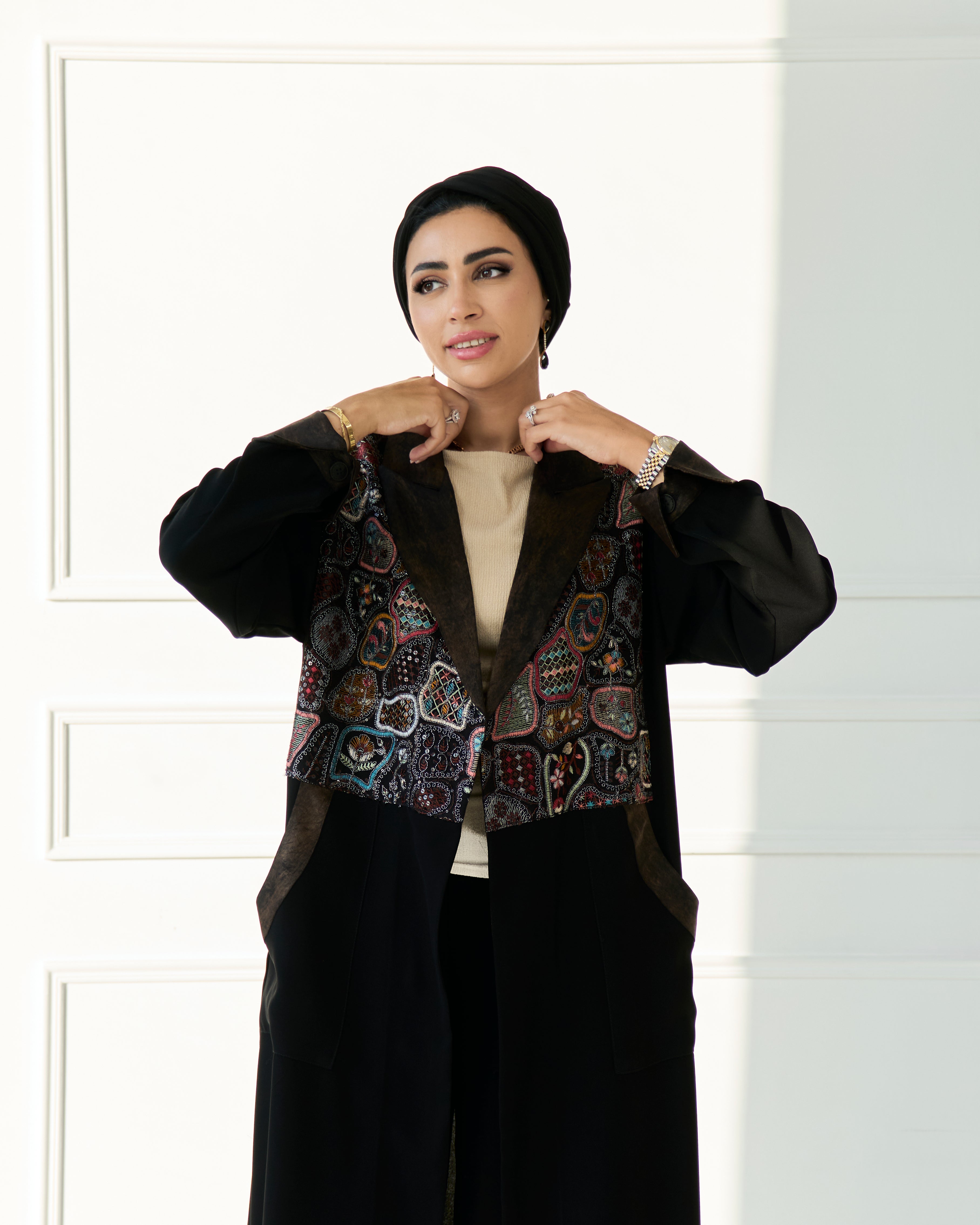 Ghida Blazer Abaya