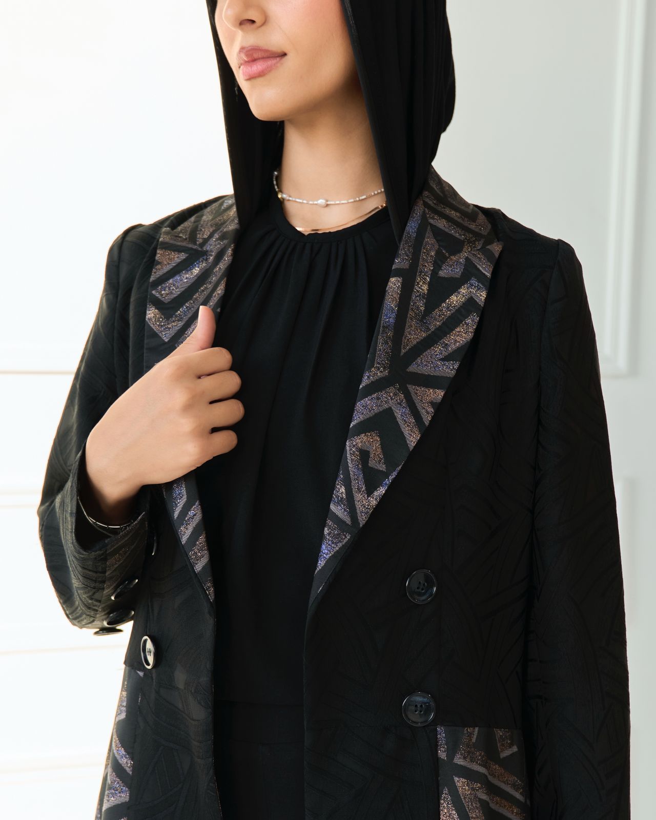 Kenz Blazer Abaya