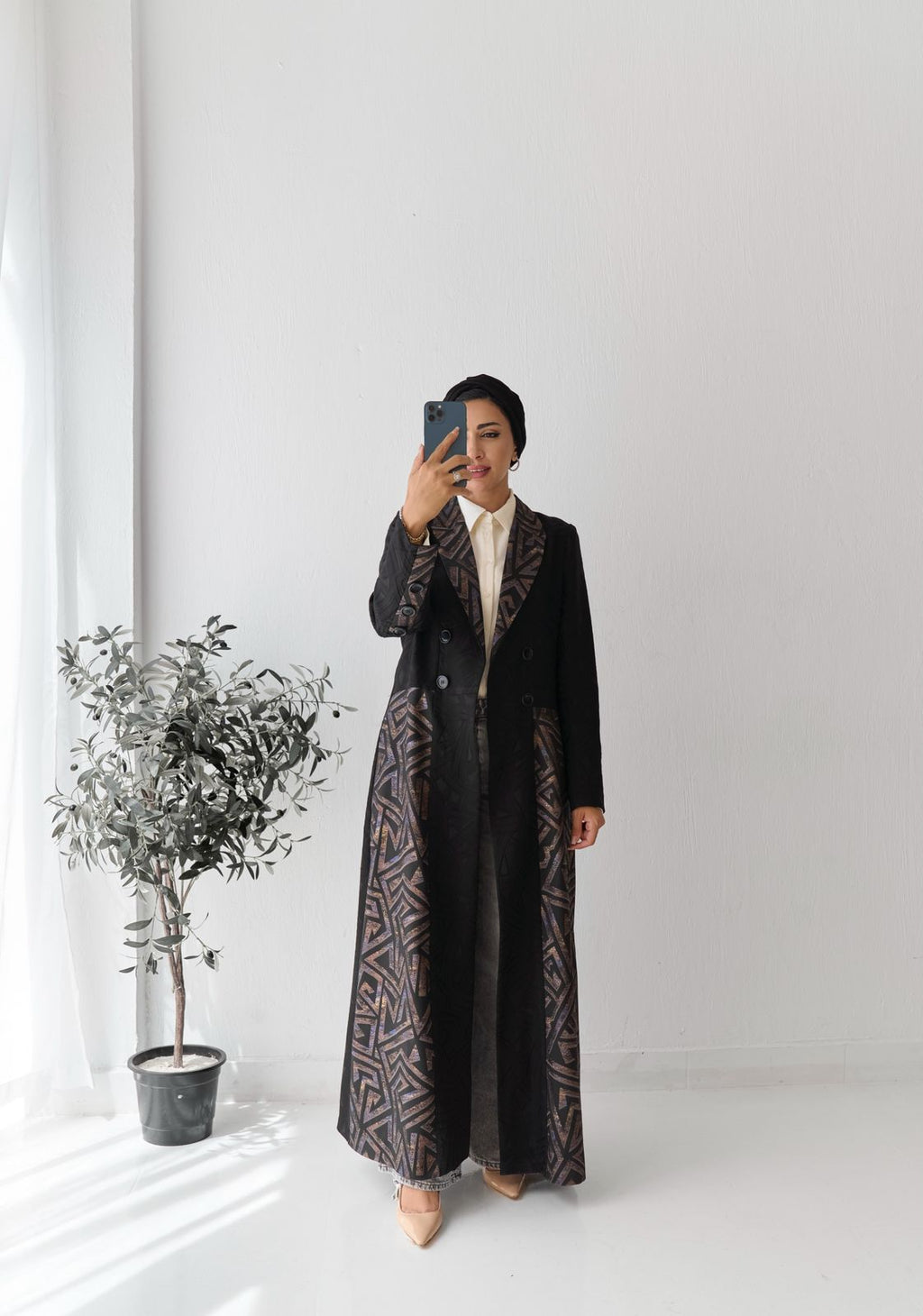 Kenz Blazer Abaya