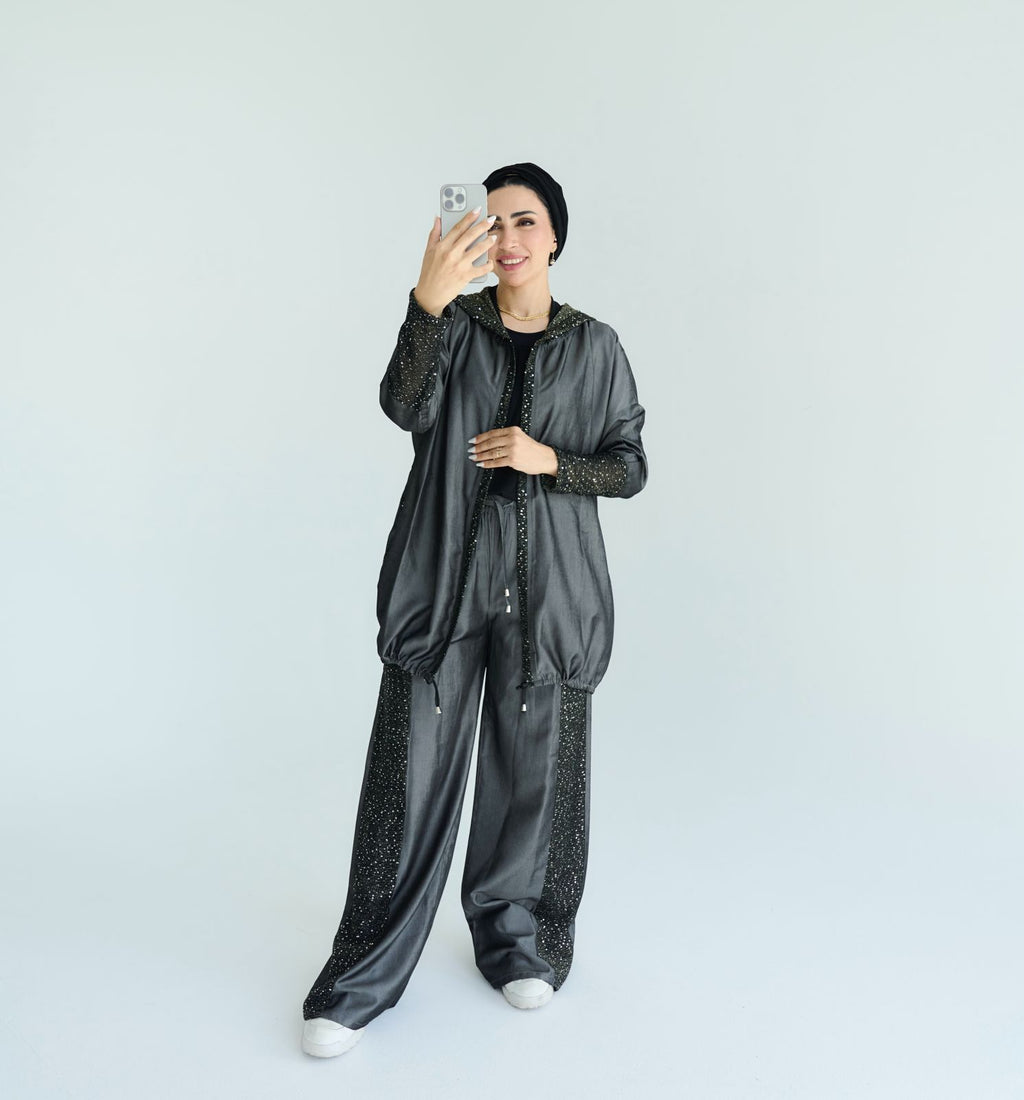 Kali Charcoal Twinset