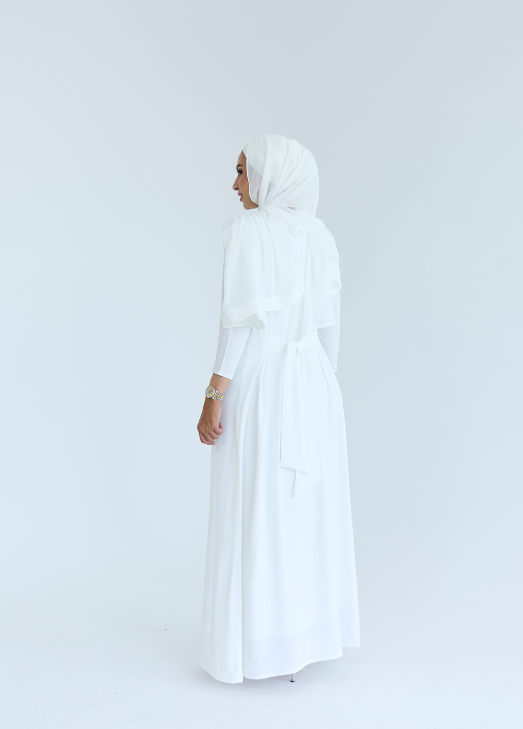White Basic Dress