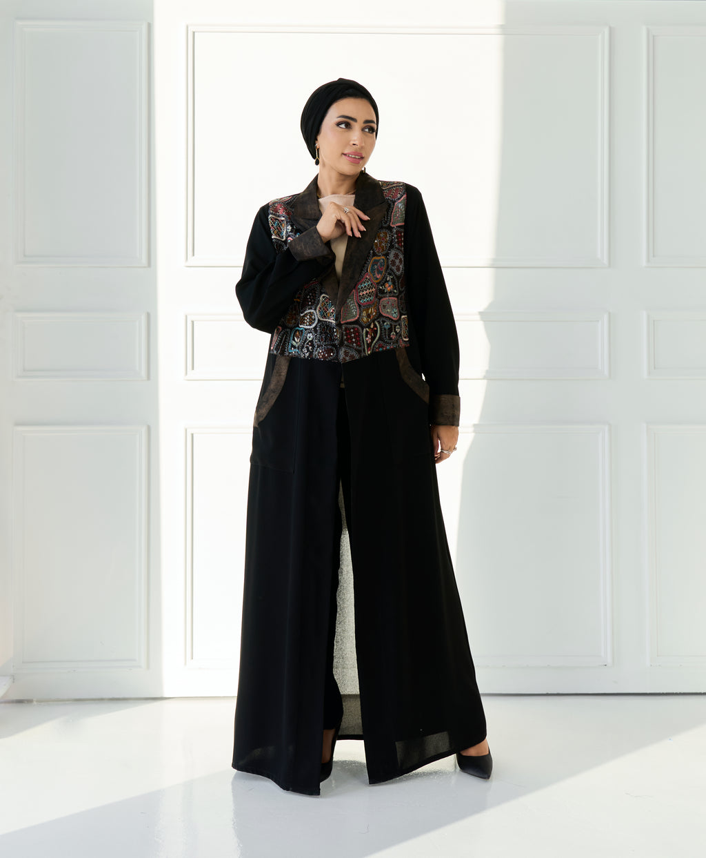 Ghida Blazer Abaya