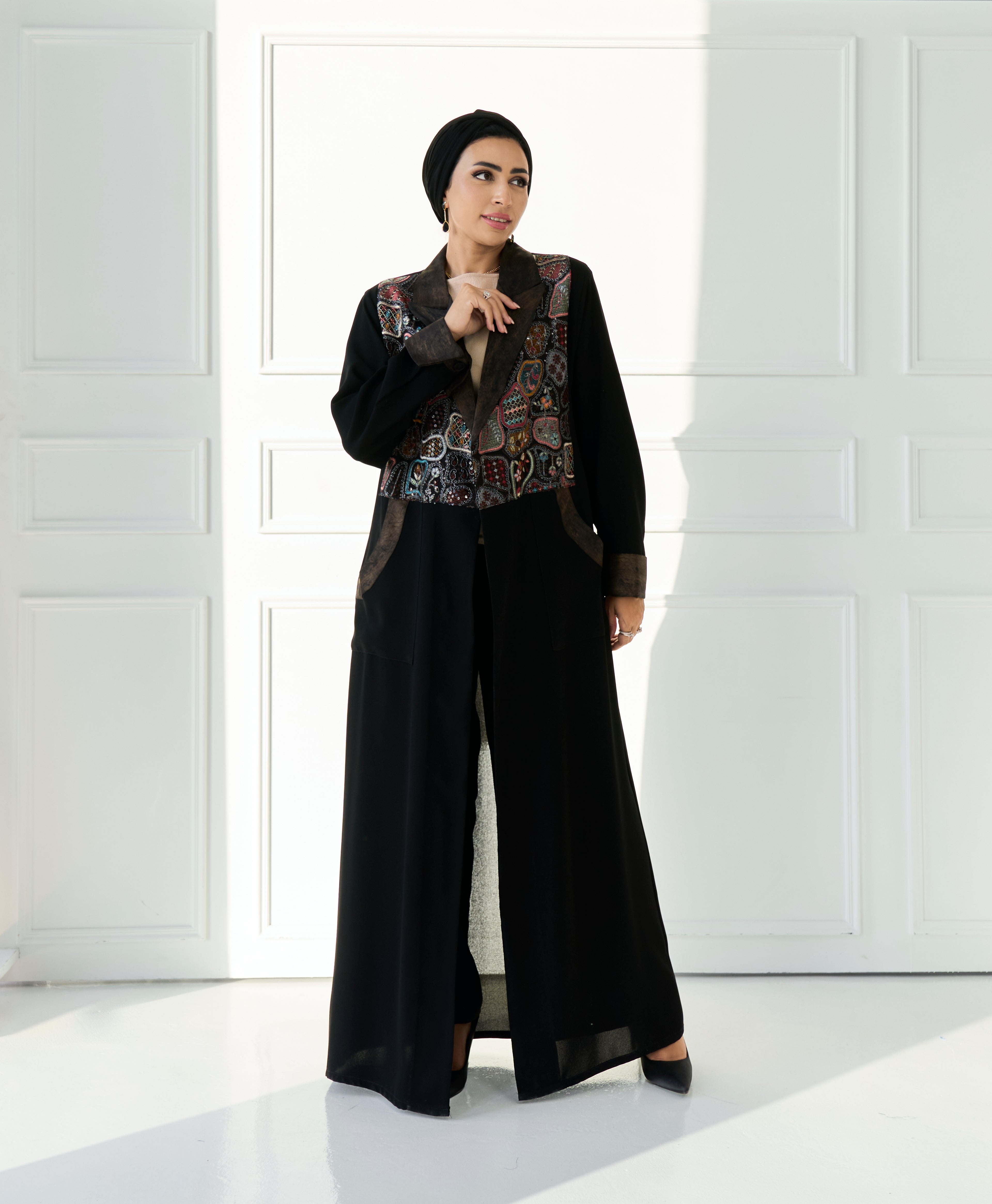 Ghida Blazer Abaya