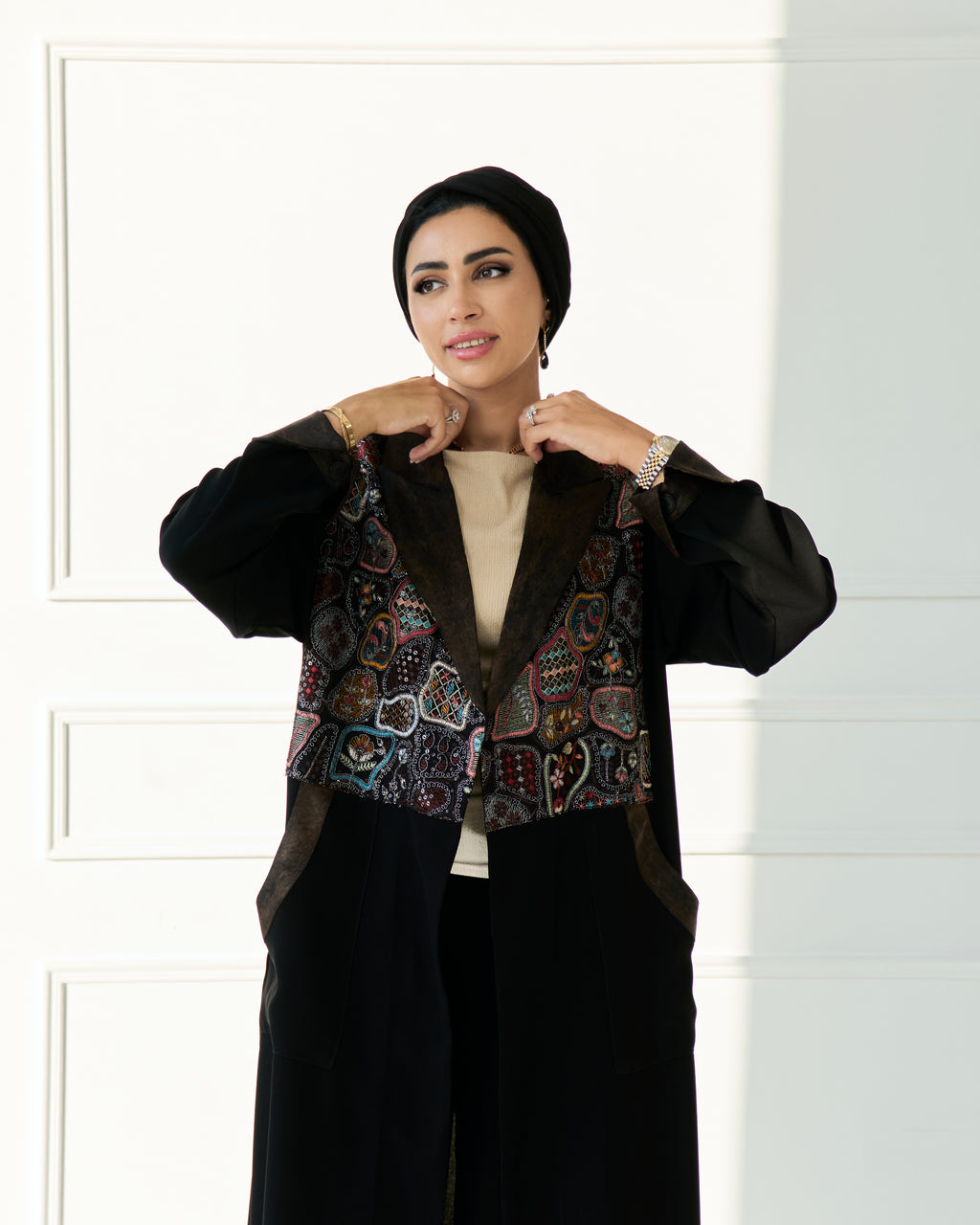 Ghida Blazer Abaya