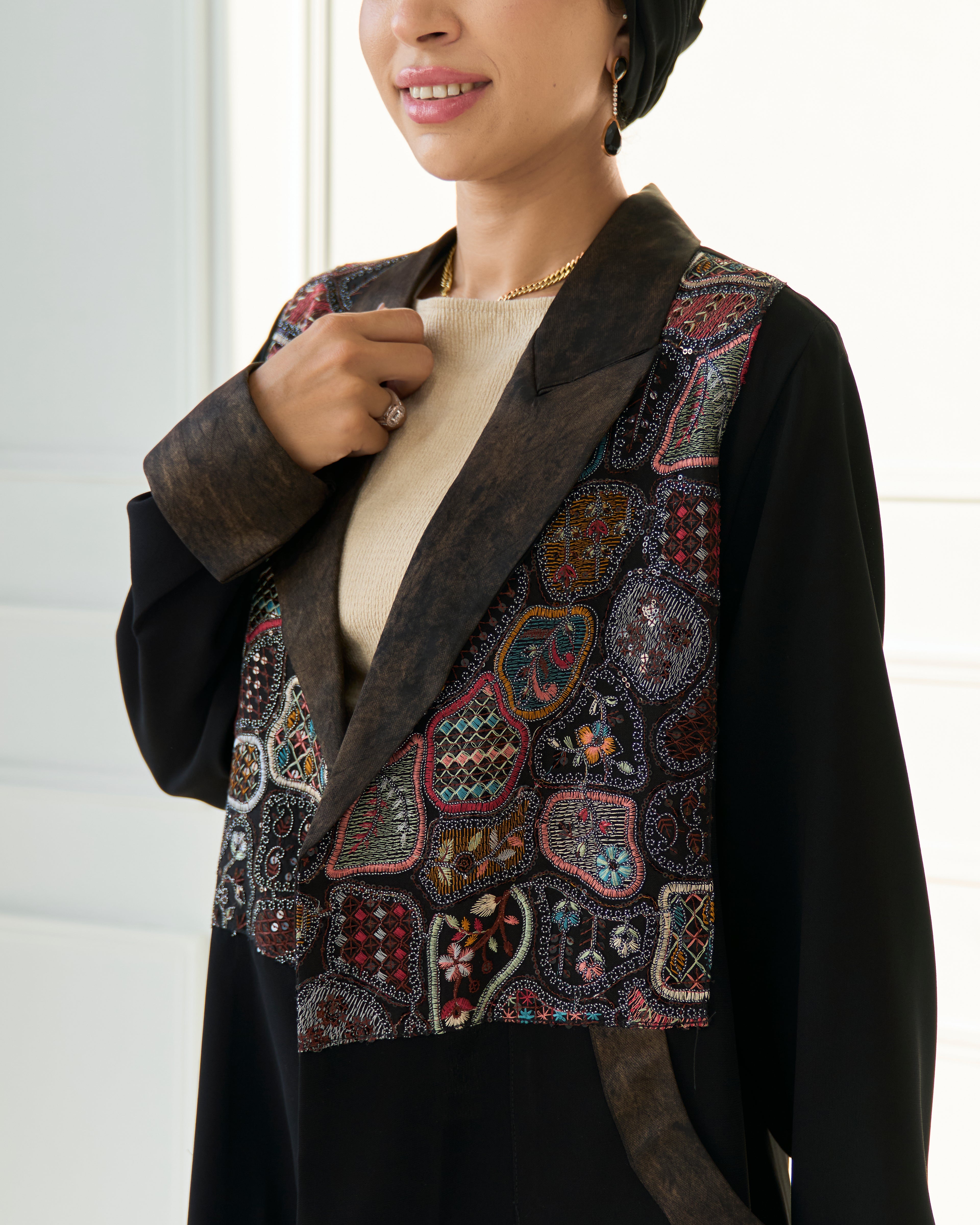 Ghida Blazer Abaya